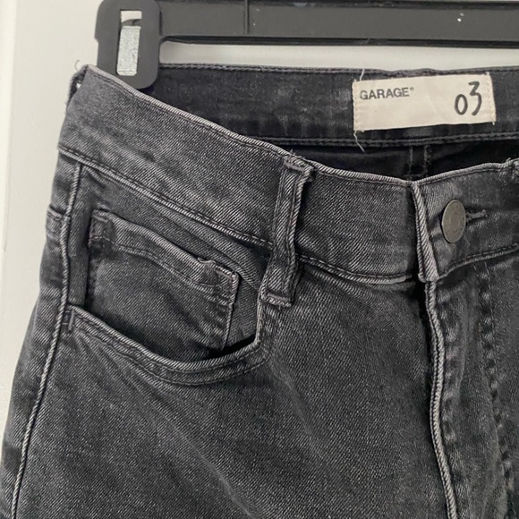 Garage Denim - Black Rustic Wash Garage Denim Jeans